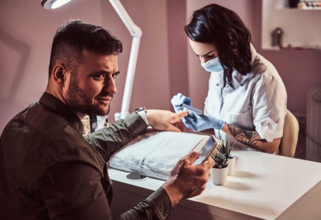 Pedicure And Mmanicure For Men