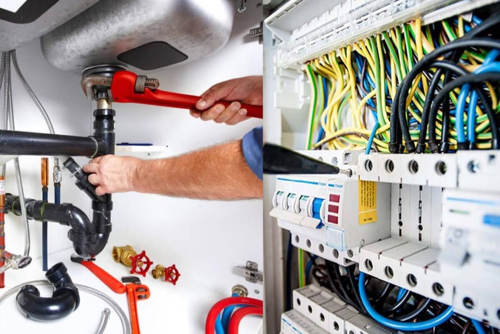 Electrical and plumbing